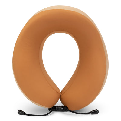 Ergonomic Two-Tone Memory Foam Pillow – Tan