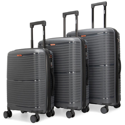 Trencher 3-Piece Expandable Polypropylene Luggage Set