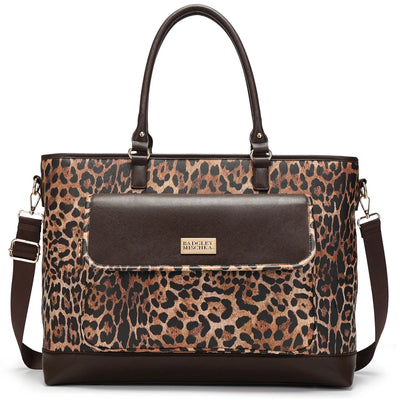 Leopard Lux 30L Weekender Duffel Bag