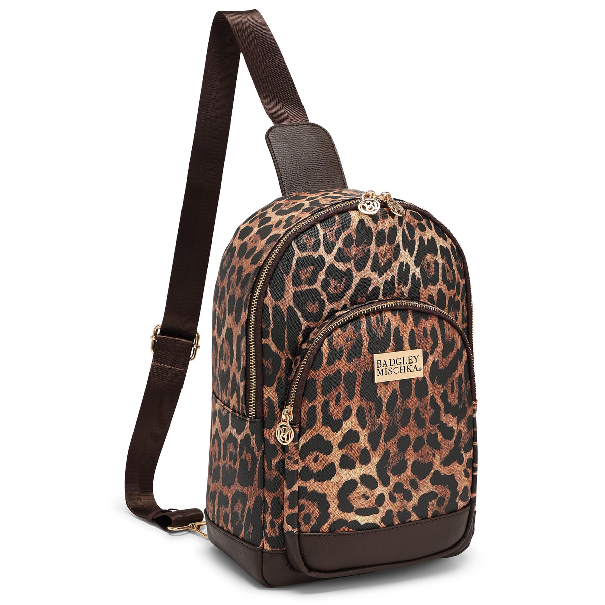 Leopard Lux 12L Crossbody Bag for Women