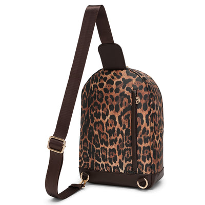 Leopard Lux 12L Crossbody Bag for Women