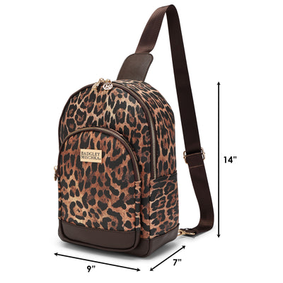 Leopard Lux 12L Crossbody Bag for Women
