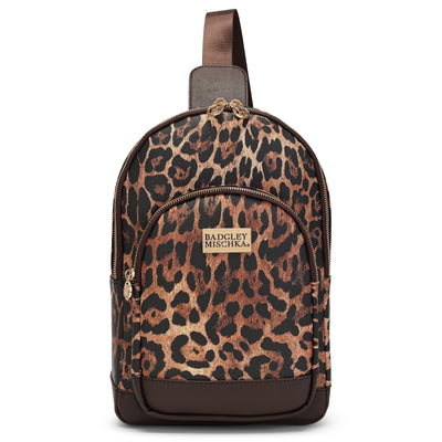 Leopard Lux 12L Crossbody Bag for Women