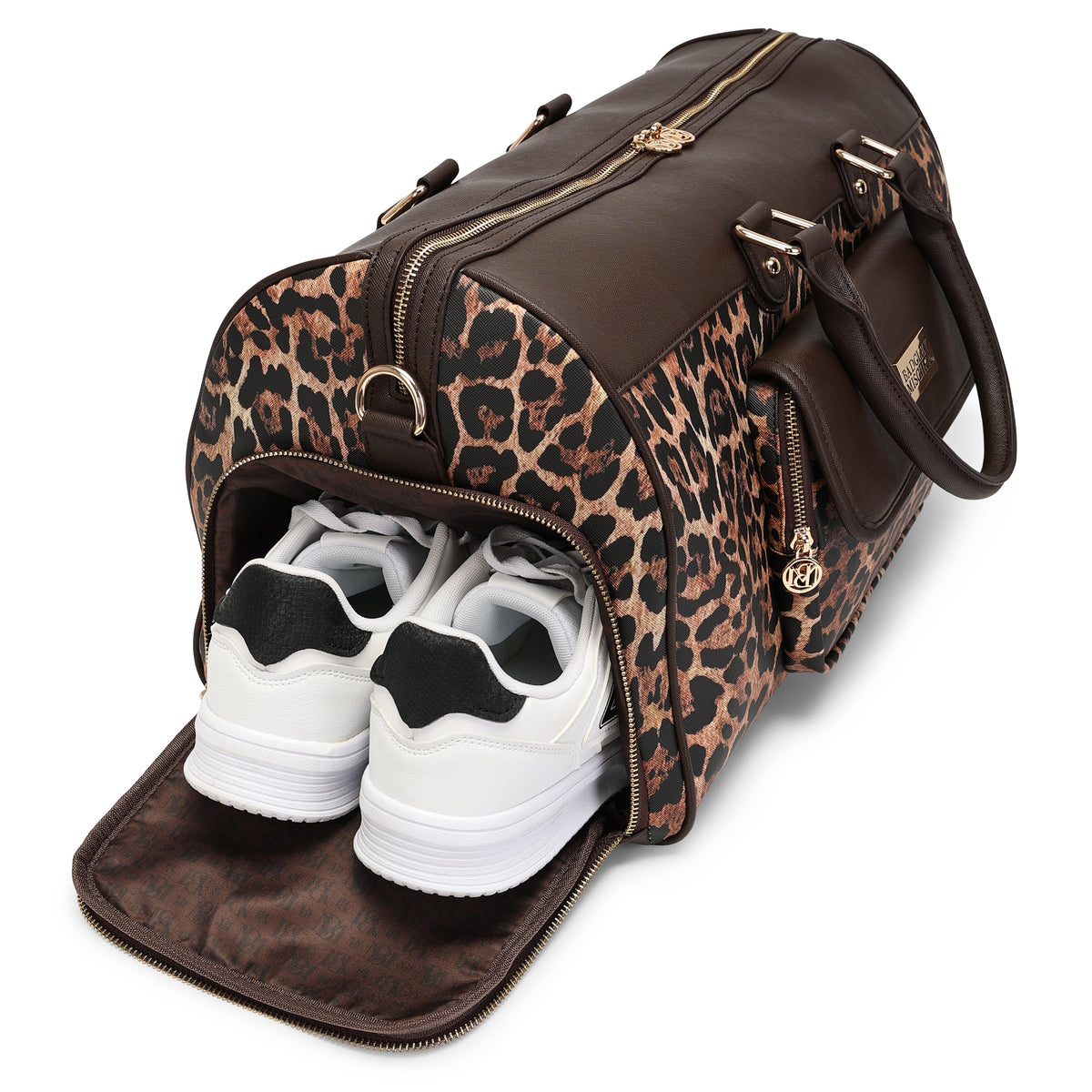 Leopard Lux 33L Duffel Bag for Women