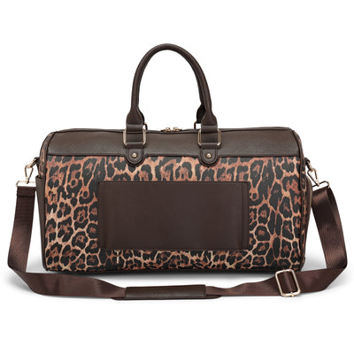 Leopard Lux 33L Duffel Bag for Women