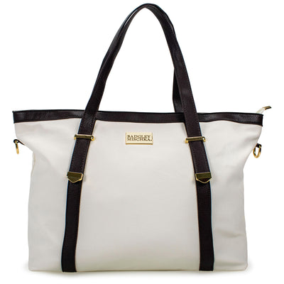 Anna XL Vegan Leather Weekender Tote Bag