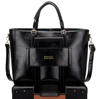 Julia Rustic Vegan Leather Weekender Duffel Bag