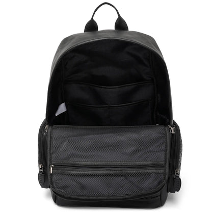 Leisure Luxe 27L Vegan Leather Backpack