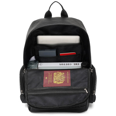 Leisure Luxe 33L Vegan Leather Backpack