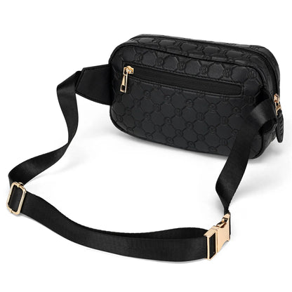 Compass Vegan Leather Crossbody Bag