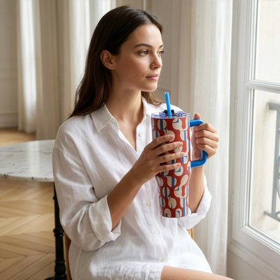 40oz Chic Double Walled Insulated Stainless Steel Tumbler