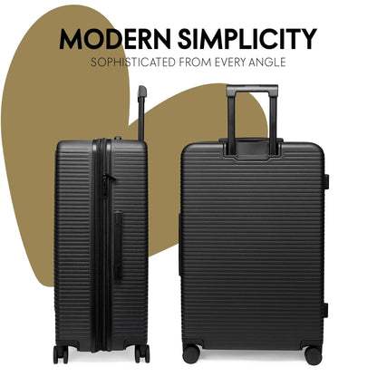 Passage 3 Piece Expandable Retro Luggage Set