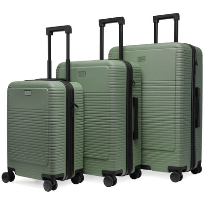 Passage 3 Piece Expandable Retro Luggage Set