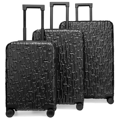 Wayfarer 3 Piece Expandable Monogram Luggage Set