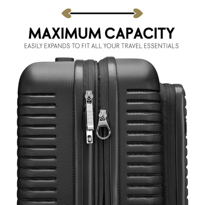ELLE 20" Expandable Laptop Carry-on Suitcase