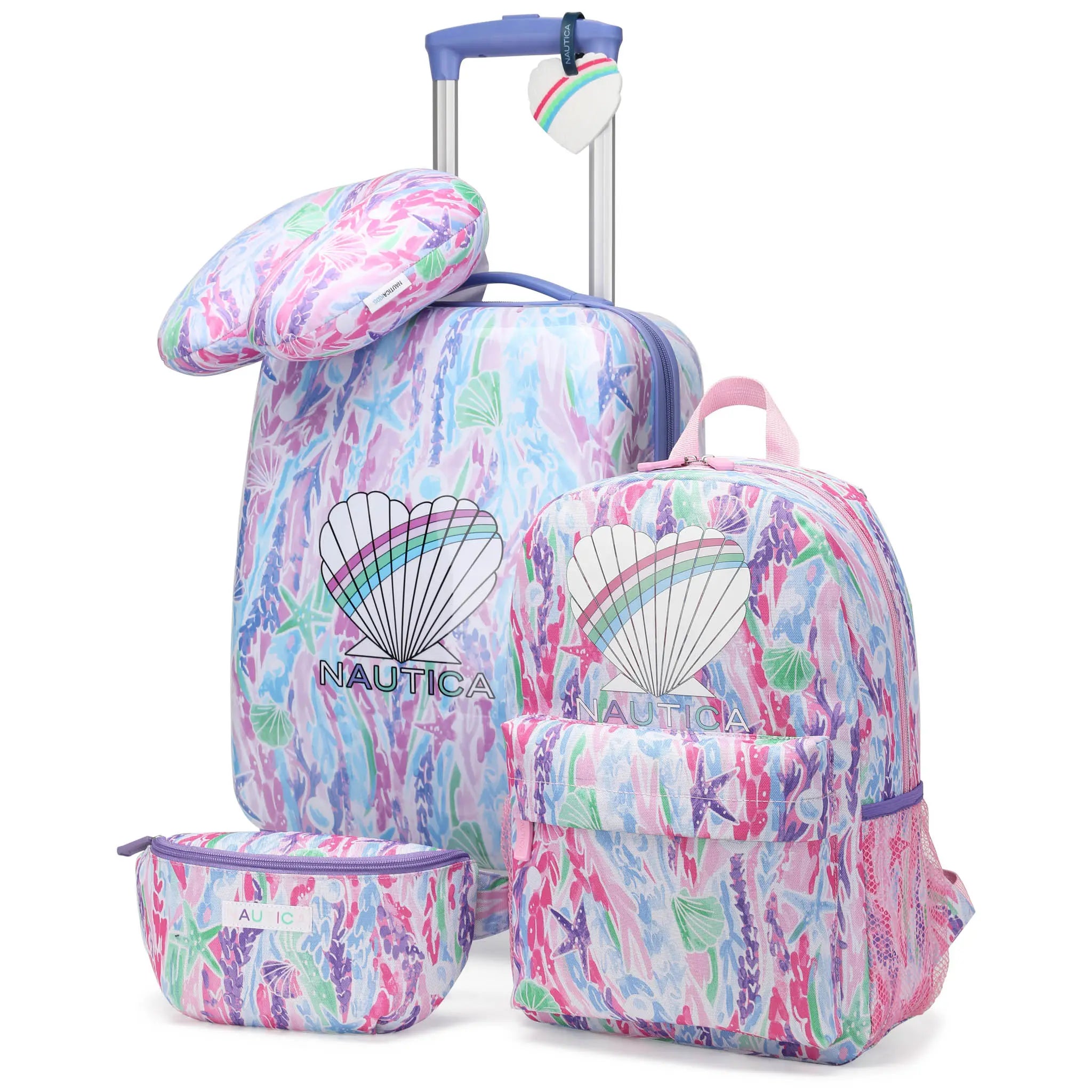 Kids 18" Carry-on Suitcase Travel Set