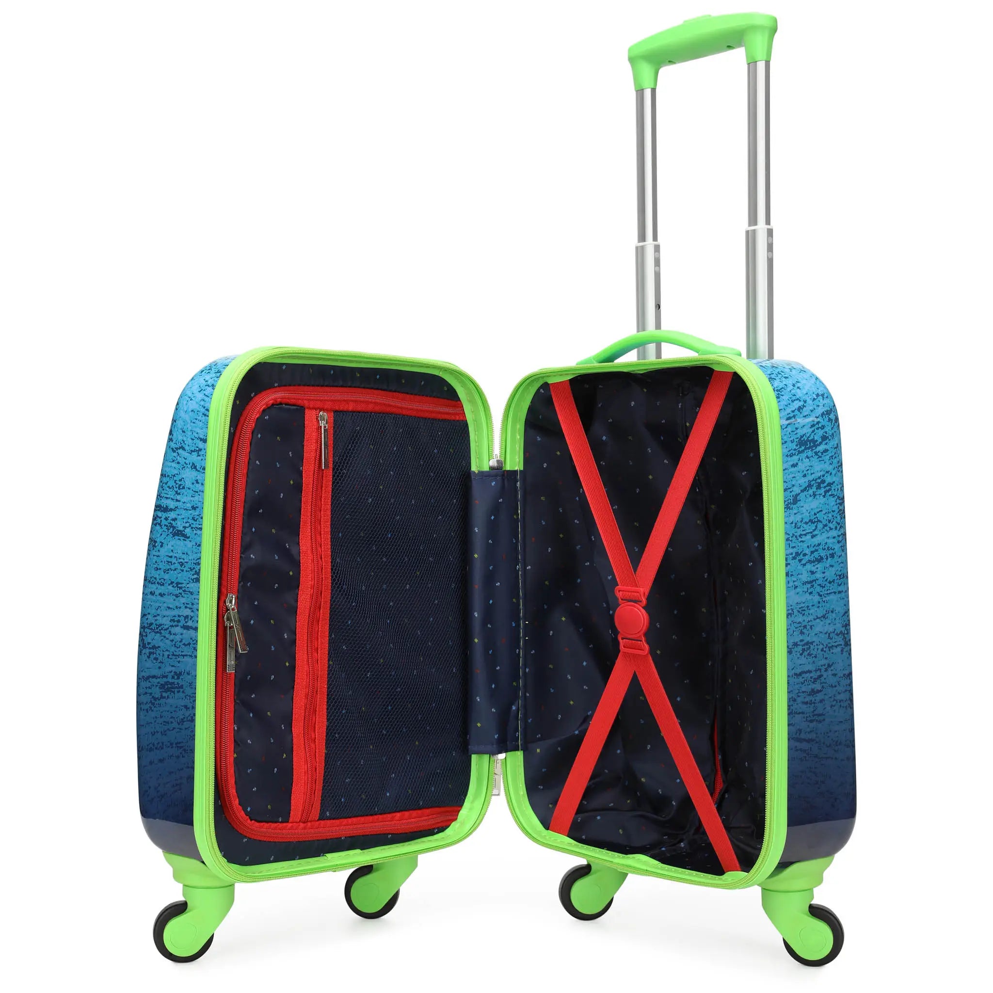 Kids Back to School 18" Carry-on Suitcase Set