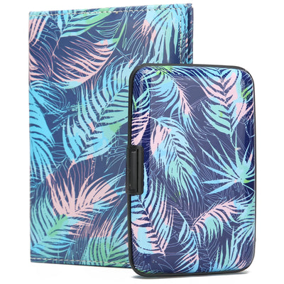 RFID Protected Passport Cover Wallet Set