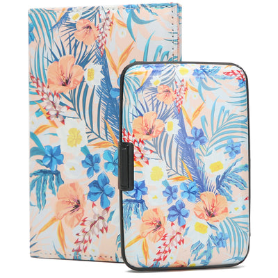 RFID Protected Passport Cover Wallet Set