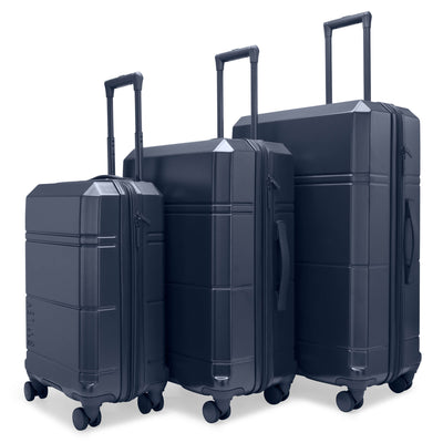 Cheerful Cruiser 3 Piece Expandable Iconic Luggage Set