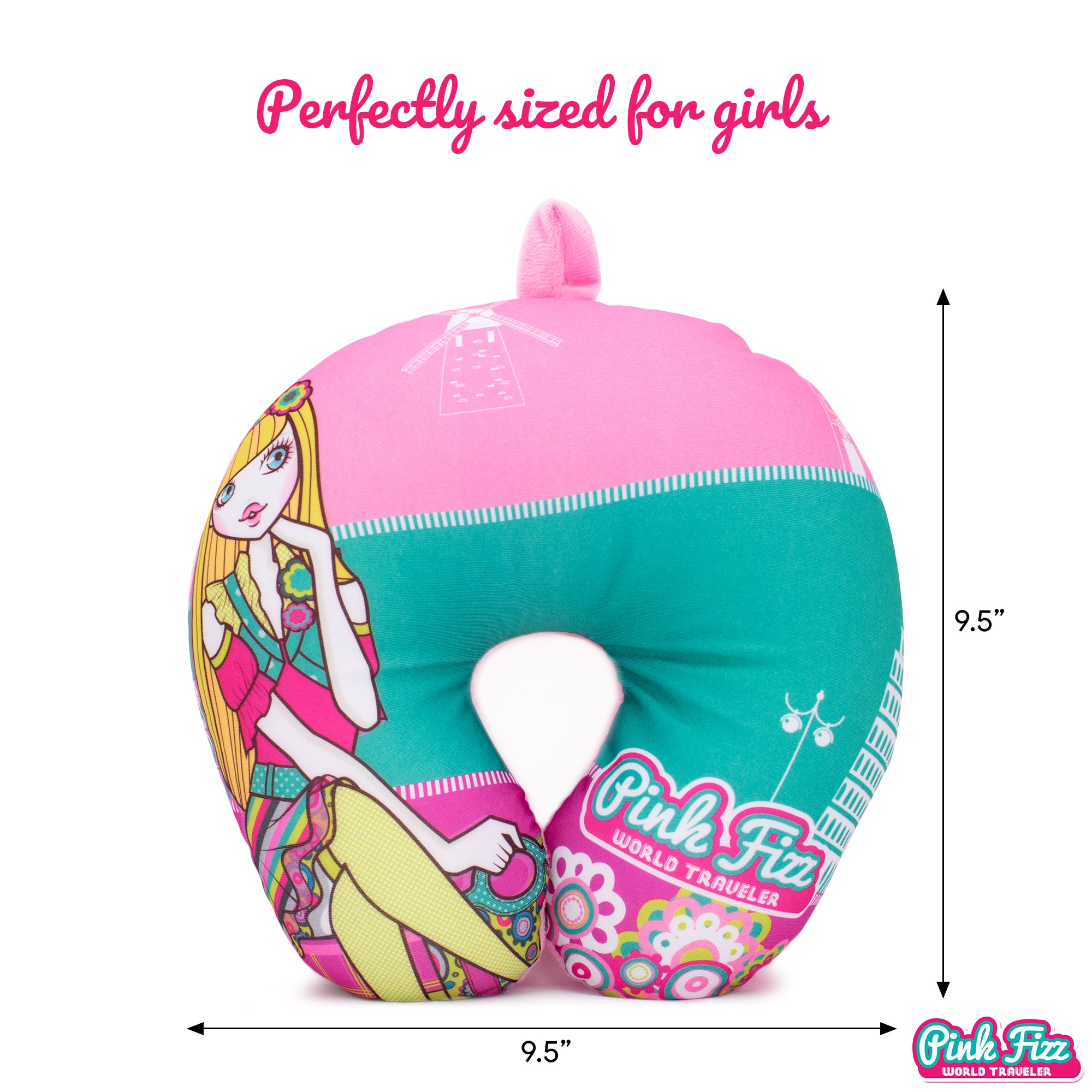 Microbeads Neck Pillow for Girls