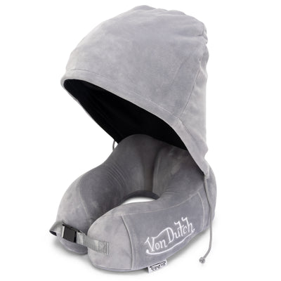 Eyeconic Hooded Ergonomic Memory Foam Travel Neck Pillow