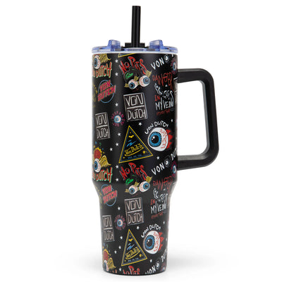 40oz Bold Double Walled Insulated Stainless Steel Tumbler