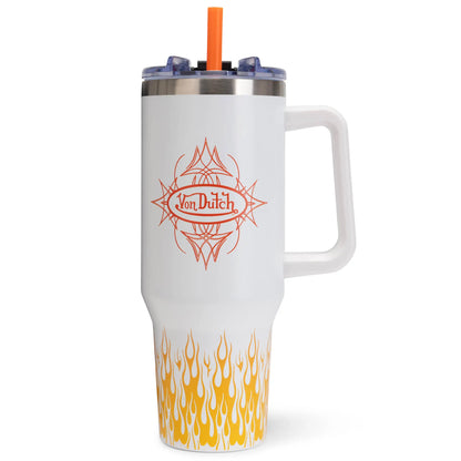 40oz Bold Double Walled Insulated Stainless Steel Tumbler