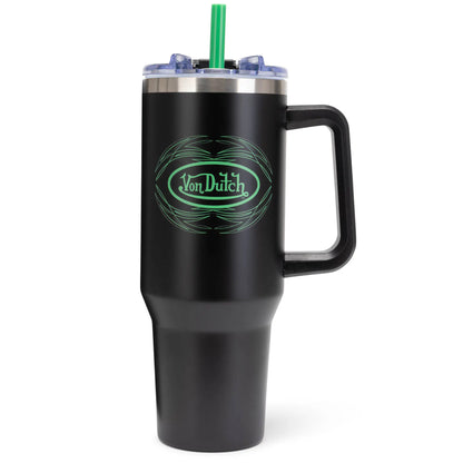 40oz Bold Double Walled Insulated Stainless Steel Tumbler