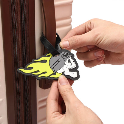 American Heritage 2-Piece Suitcase ID Tag Set with Adjustable Straps