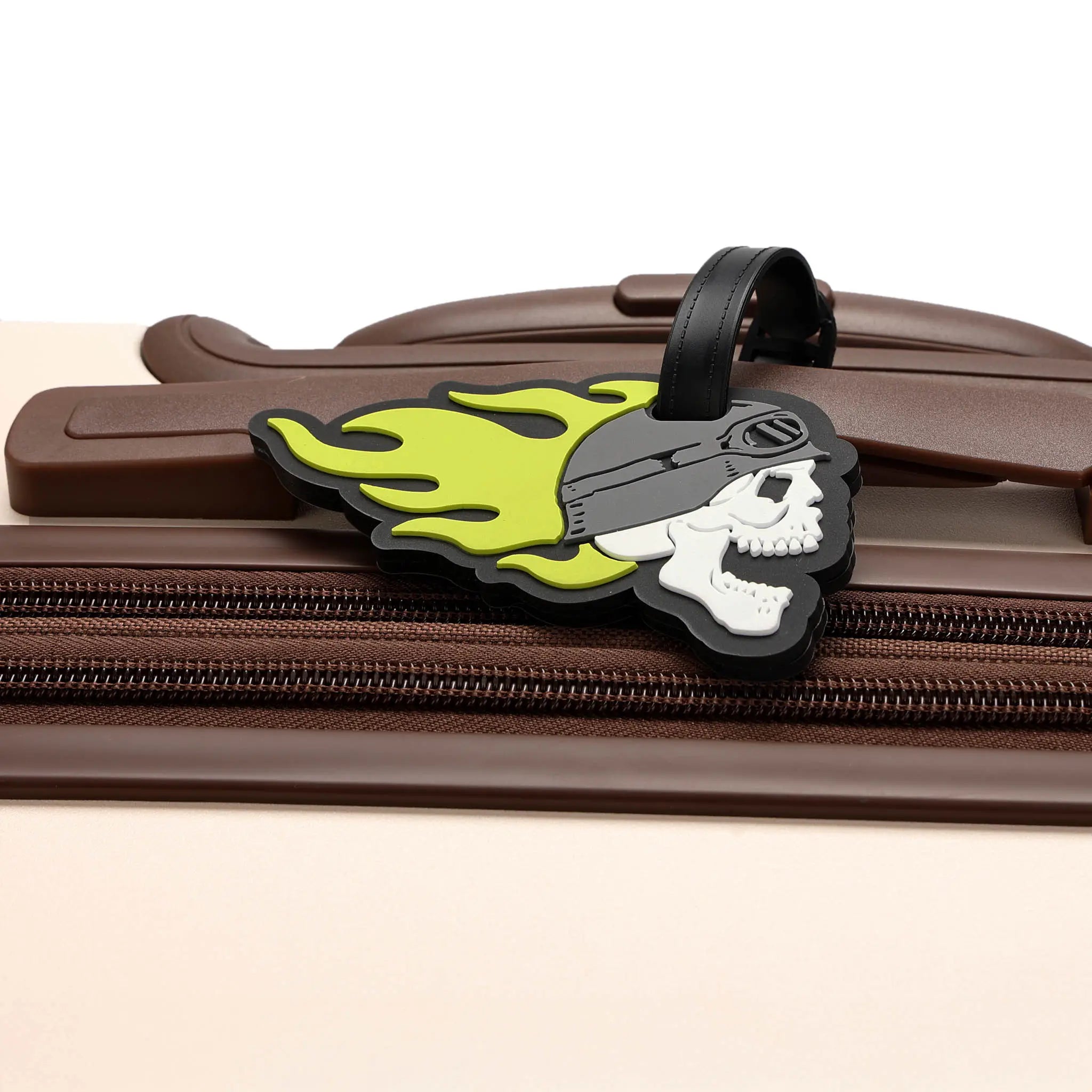 American Heritage 2-Piece Suitcase ID Tag Set with Adjustable Straps