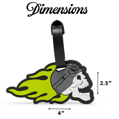 American Heritage 2-Piece Suitcase ID Tag Set with Adjustable Straps