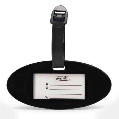 Logo Patch 2-Piece Suitcase ID Tag Set with Adjustable Straps