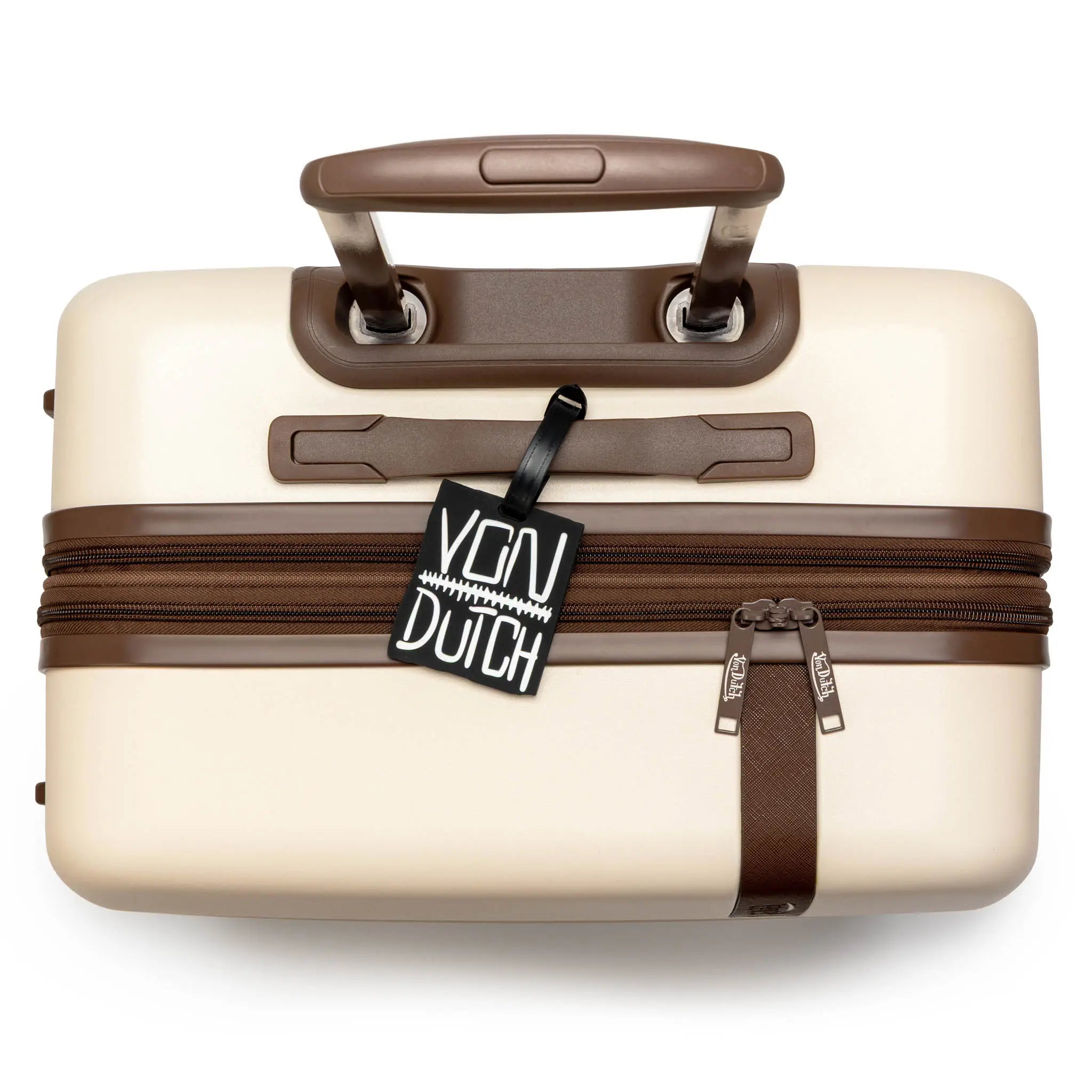 Stitched 2-Piece Suitcase ID Tag Set with Adjustable Straps