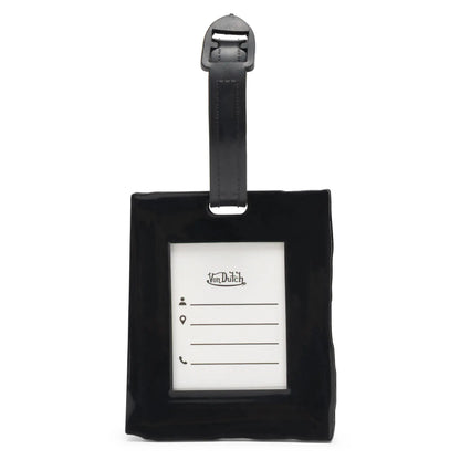 Stitched 2-Piece Suitcase ID Tag Set with Adjustable Straps