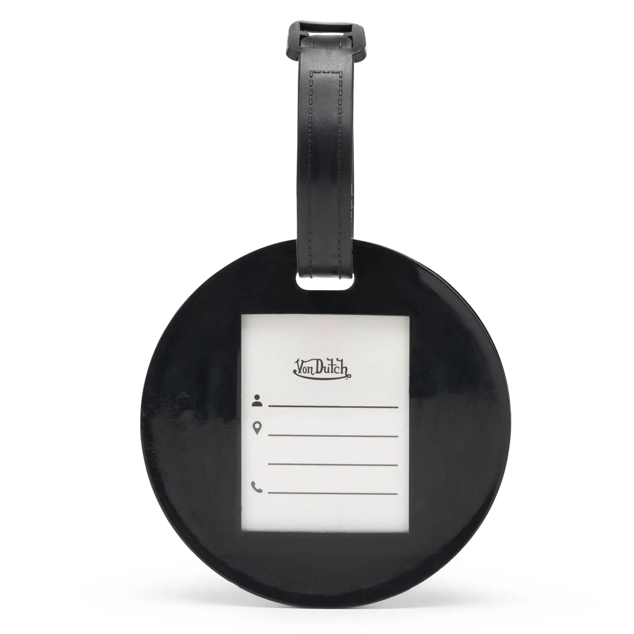 Vision 2-Piece Suitcase ID Tag Set with Adjustable Straps