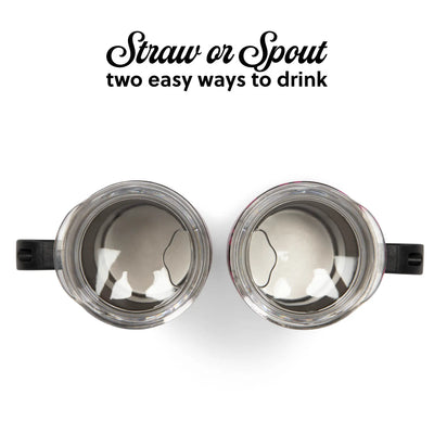 2 Piece Bold 3oz Stainless Steel Mini Tumbler Set