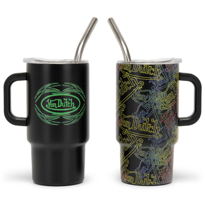 2 Piece Bold 3oz Stainless Steel Mini Tumbler Set
