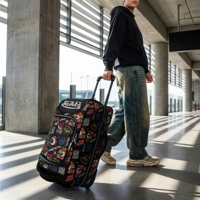 Jax Black 20" Carry-on Rolling Duffel