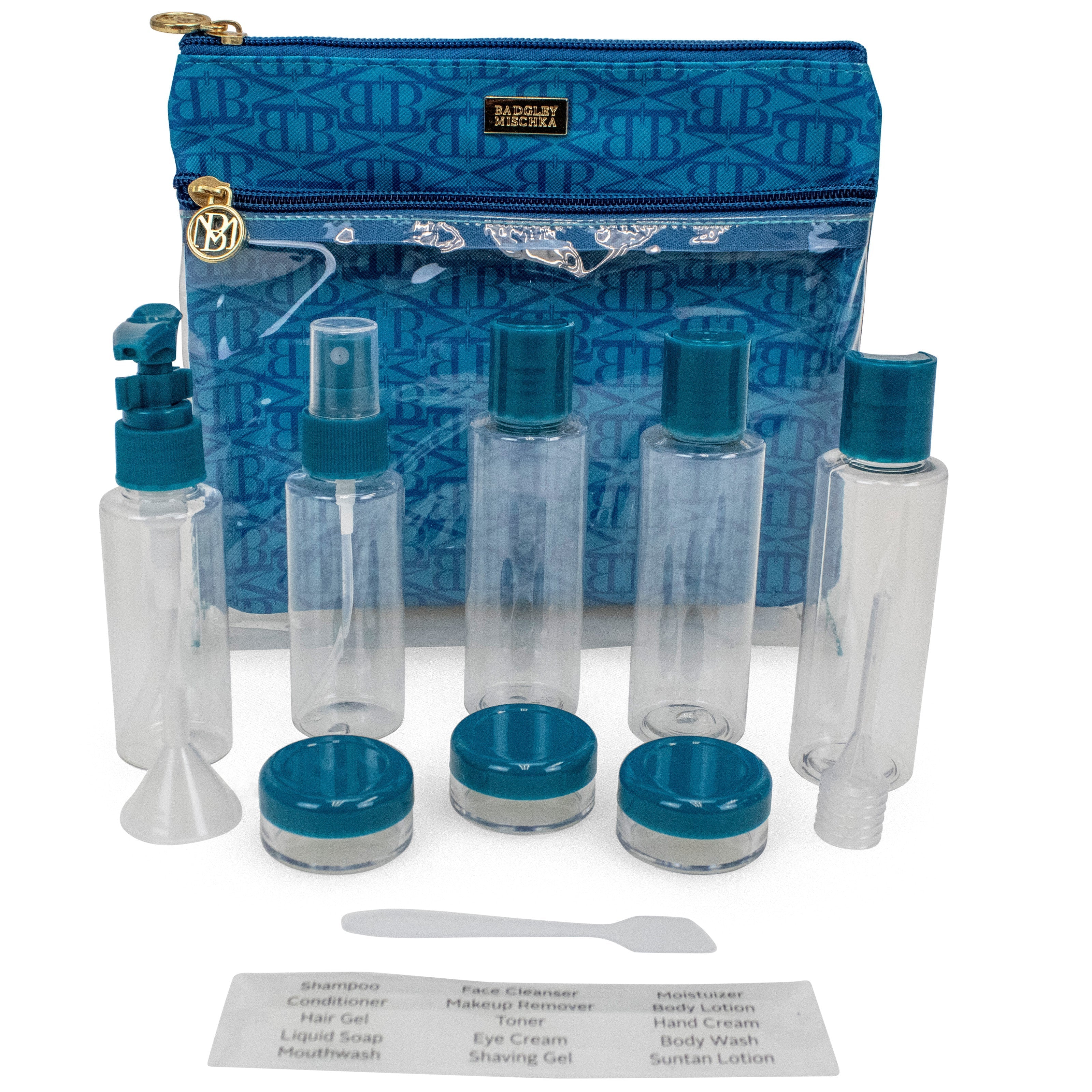 Essence Juego de botellas de 12 piezas aprobado por la TSA