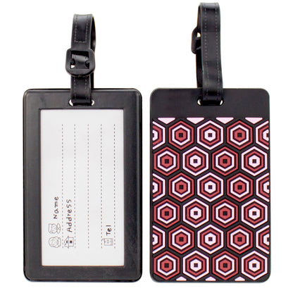 Colorful Collection Luggage Tags Set of 2
